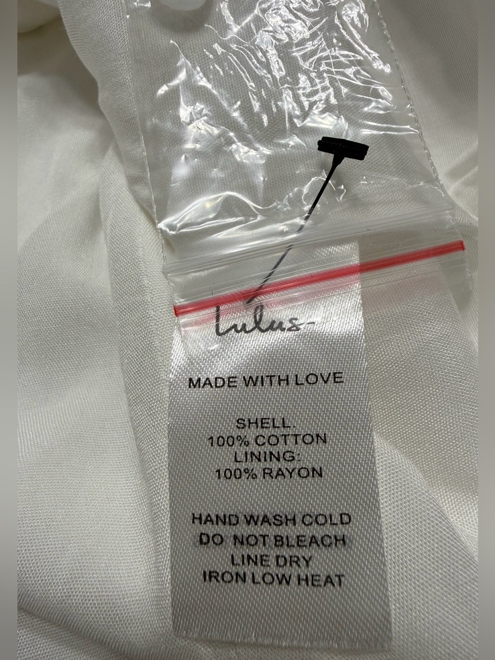 NWT LULUS WHITE COTTON PUFF SLEEVE SQUARE NECK BLOUSE XL ROMANTIC COTTAGECORE - Picture 10 of 10
